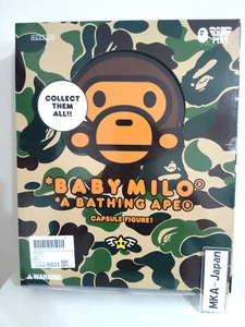 A BATHING APE BABY MILO CAPSULE FIGURE BOX 20 pieces set VOL.3 unopened 2.5 in - Picture 1 of 22