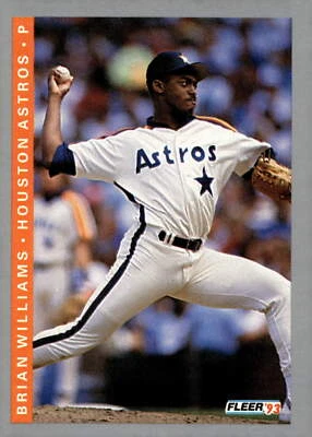 1993 Fleer #56 Brian Williams - Image 1 of 2