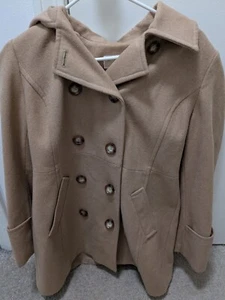 Michael Kors Woman's Peacoat Size 2 Tan - Picture 1 of 3