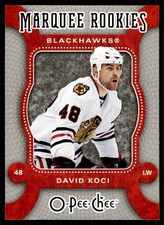 2007-08 O-Pee-Chee David Koci Rookie Chicago Blackhawks #524
