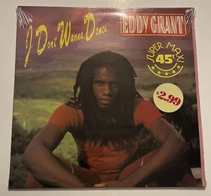 EDDY GRANT - I Don't Wanna Dance 12" 45rpm SEALED 1982 French Press Reggae - Bild 1 von 3