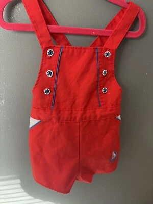 Mono jersey náutico vintage 24 meses 4 de julio traje de verano Foto 1 de 4