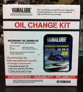 YAMAHA OEM Oil Change Kit VX 110 Sport Deluxe AR230 SX230 FX LUB-WTRCG-KT-00 - Picture 1 of 2