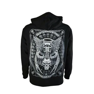 Lethal Threat Every Sinner and Saint Angel Devil Skull Motorrad Hoodie HD84063 - Bild 1 von 5