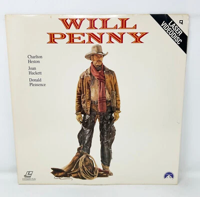 Will Penny Laserdisc LaserDisc LV6723 LD Laser Disc Charlton Heston Joan Hackett - Image 1 of 3