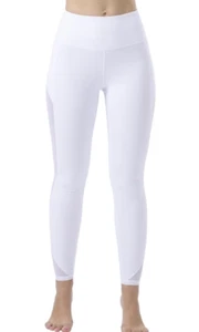 ONGASOFT High Waisted Yoga Pants for Women Running Workout Mesh Side Pocker-M - Picture 1 of 14