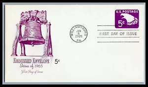 US FDC # U550 5c Eagle Artmaster 1965, 9g795 - Picture 1 of 1
