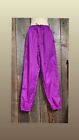 Vintage 90s Magenta Pink NIKE Parachute Joggers Warm Up Running Track Pants S
