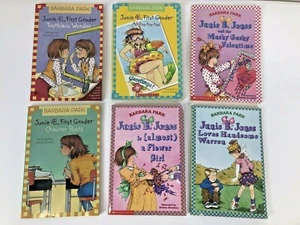 Mixed Lot 6 Junie B Jones Paperback Chapter Books Elementary Age Readers GUC - Picture 1 of 9