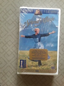 Julie Andrews THE SOUND OF MUSIC 20th Century Fox Clamshell VHS BRAND NEW! 4-9 - Imagen 1 de 3