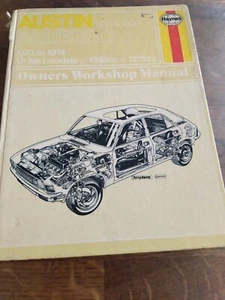 Haynes workshop manual for Austin Allegro - Picture 1 of 3