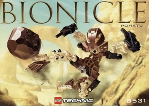 LEGO POHATU 8531 Set Figura Bionicle Toa - Imagen 1 de 2