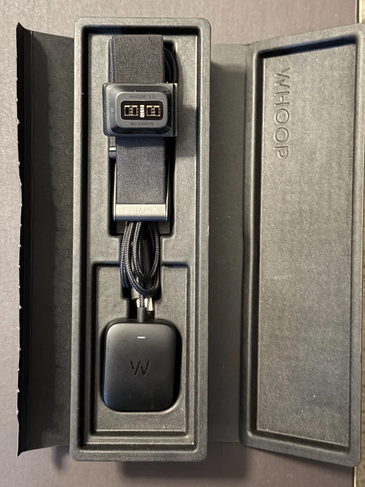 Whoop WG50 5.0 One Fitness Tracker Jet Black - Open Box - Image 1 of 1