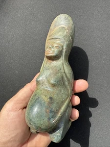 Pre Columbian Human Idol Found In Belize Inca Mayan Aztec Olmec 6 5/8” Tall - Picture 1 of 9