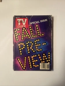 TV GUIDE SEPT 9 1989 FALL PREVIEW BAYWATCH DOOGIE HOWSER QUANTUM LEAP MAJOR DAD - Bild 1 von 1