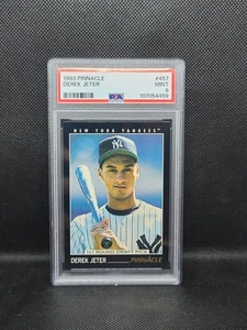 1993 Pinnacle 1st Round Draft Pick Derek Jeter #457 PSA 9 MINT Rookie RC HOF - Bild 1 von 2