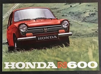 HONDA N600 Car Sales Brochure 1967 - Image 1 of 4
