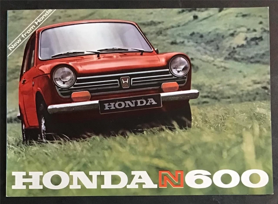 HONDA N600 Car Sales Brochure 1967 - Image 1 of 4