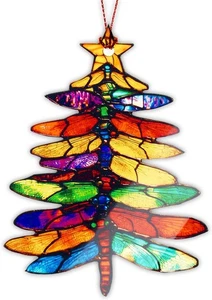 Ornamento albero libellula, decorazione libellule prendisole, da appendere  - Foto 1 di 6