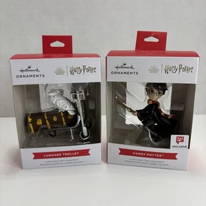 Hallmark Harry Potter Weihnachtsschmuck Wizarding World 2er Set Walgreens Exc - Bild 1 von 16