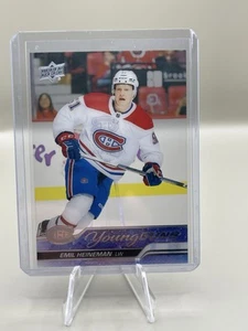 UD Extended 2023/24 - Young Guns Clear Cut - Emil Heineman #720 - Picture 1 of 2