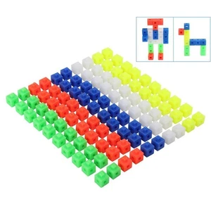 Gamchiano 100Pcs 1Cm Matematik Matematik Kiub Permainan - Picture 1 of 7