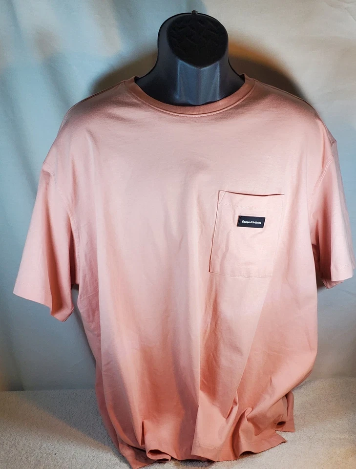 H&M Equipe d’Artistes | Camiseta Rosa Salmón Calce Relajado 2XL Foto 1 de 4