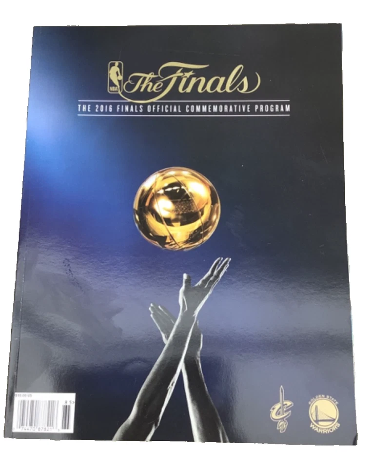 NBA 2016 Finals Official Commemorative Program Cleveland vs Golden State - r - Image 1 of 3