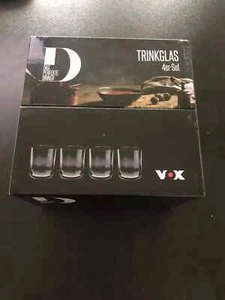 Trinkgläser Das Perfekte Dinner VOX im 4er-Set Anthrazit 350 ml Wasserglas Glas - Bild 1 von 1