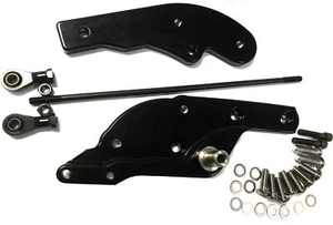 HARDDRIVE Black Softail Forward Control Extension Kit 56318 - Picture 1 of 1