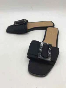 Sandalias sin cordones Sam Edelman negras talla 7,5 de segunda mano - Imagen 1 de 6