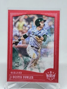 2018 Diamond Kings Red Frame #119 Dustin Fowler SP E4D - Picture 1 of 1
