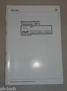 Manual de Taller VW Bus Transporter T4 Motronic Sistema Encendido Inyección Amv - Imagen 1 de 1