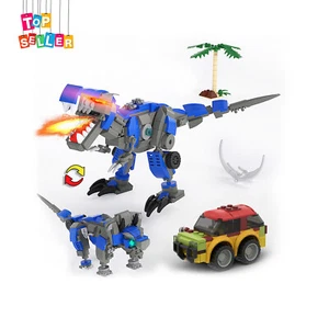 YOUFOY Jurassic Dinosaur Set and Iconic Car Model 440 Pieces | Free Shipping - Picture 1 of 9