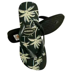 Precio de venta sugerido por el fabricante $29.99 sandalias chanclas havaianas negras de playa para hombre nuevas con etiquetas - Imagen 1 de 4