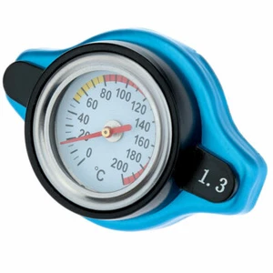 1x Universal Thermo 1.3 Bar Thermostatic Radiator Cap Covers Water Temperature - Picture 1 of 4