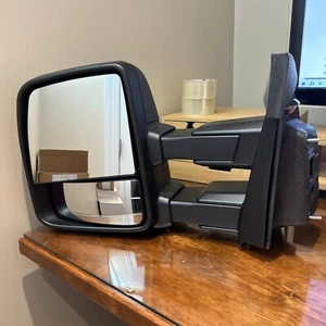 Towing Mirror Extending 15-20 Ford F150 Manual Driver Side Left LH 16 17 18 19 - Bild 1 von 4