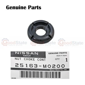 GENUINE Nissan Patrol Y60 GQ Y61 GU Hand Throttle Idle Control Knob Nut - Picture 1 of 2