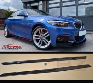SEITENSCHWELLER PERFORMACE GLÄNZEND SCHWARZ FÜR BMW 2ER F22 F23 LCI 2015-19 BODYKIT - Bild 1 von 8