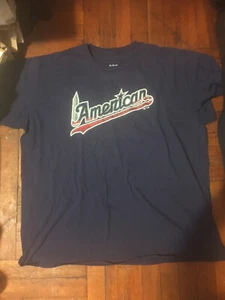 Majestic American League All Star Game XXL T-shirt 2018 Blue Washington National - Picture 1 of 5