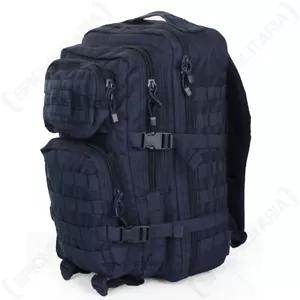Navy Blue MOLLE Assault Pack Large - Rucksack Backpack Tasche 36L Military Army Neu - Bild 1 von 8
