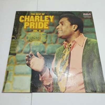 CHARLEY PRIDE - THE BEST OF VOL II - OZ 10 TRK VINYL LP  - Image 1 of 4