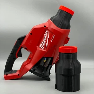 Boquilla de secado de autos Stubby para soplador de combustible Milwaukee M18 - ¡Hecha en Texas! - Imagen 1 de 8