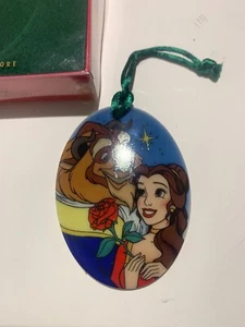 Disney BEAUTY AND THE BEAST Hanging Christmas Ornament - Picture 1 of 5