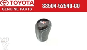 TOYOTA GR GAZOO Racing Genuino PRIUS C AQUA NHP10 Cuero Cambio Perno FABRICANTE DE EQUIPOS ORIGINALES Japón - Imagen 1 de 14