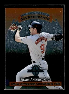 1997 Donruss Limited #166 Brady Anderson Al Martin C (EX)(BAS) - Picture 1 of 2
