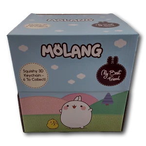Llavero Molang blando 3D caja de comercio x24 bolsas ciegas - Imagen 1 de 2
