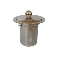 Cup Tea Strainer Pot Loose Leaf Spice Infuser Reusable Stainless S/M/L