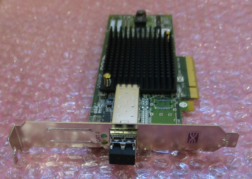 EMULEX Lightpulse LPE1250 8Gb/s Fibre Channel PCI-E Single Channel Full Height - Image 1 of 2