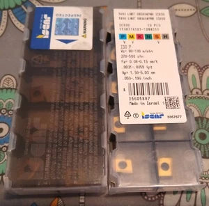 Iscar T490 LNHT 080404PNR IC830 milling carbide inserts 08 04 04 LNMT 0804 - Picture 1 of 1